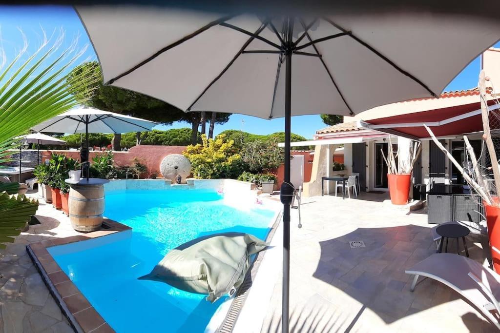 Hebergement Insolite Studio Grau Du Roi Mas Des Marines Piscine Le Grau-du-Roi Eksteriør billede